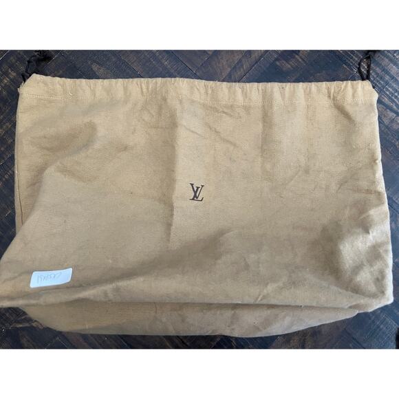 Louis Vuitton Brown Pull String Dust Bag 19" x 15" x 7" - Picture 1 of 3
